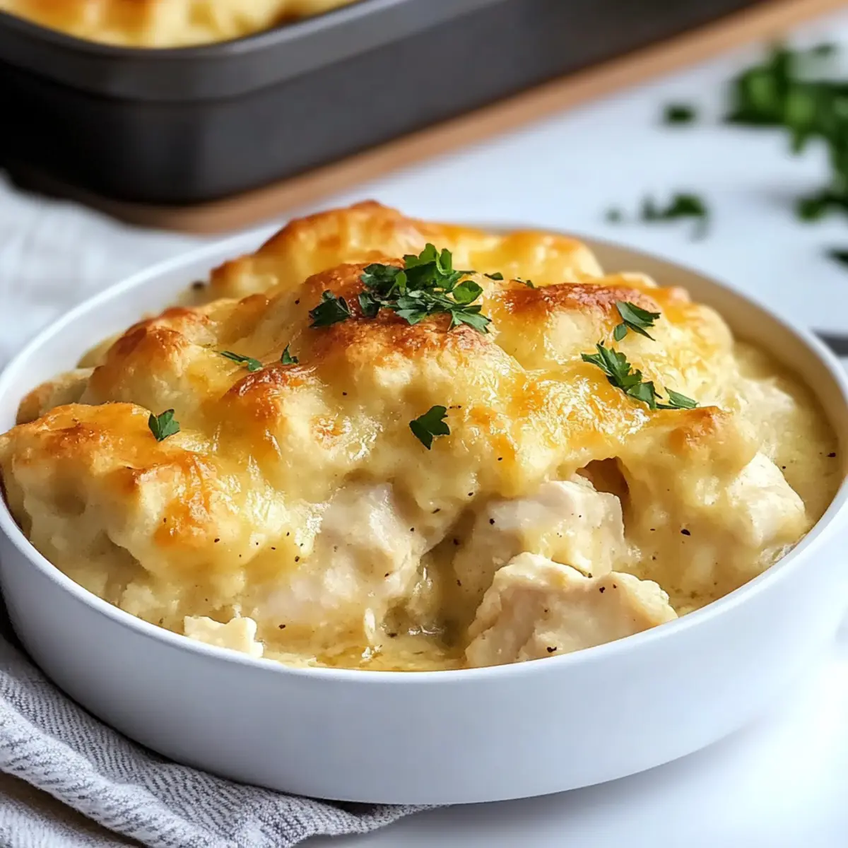 Chicken and Dumplings Casserole