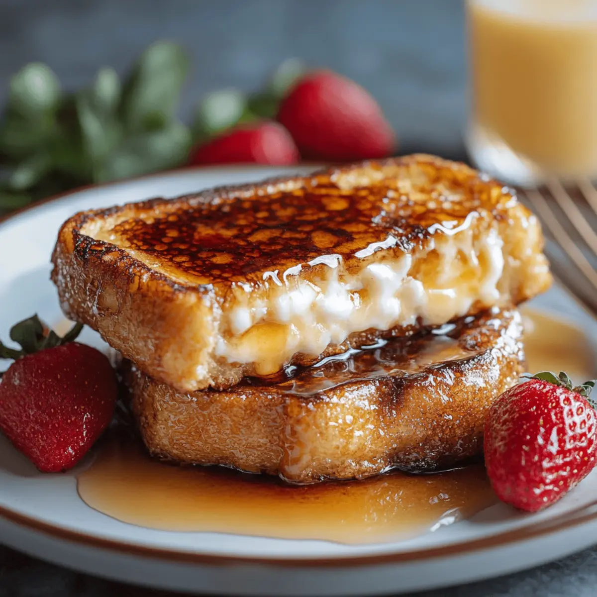Crème Brûlée French Toast