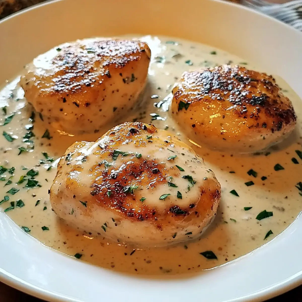 Creamy Chicken in Cream Sauce