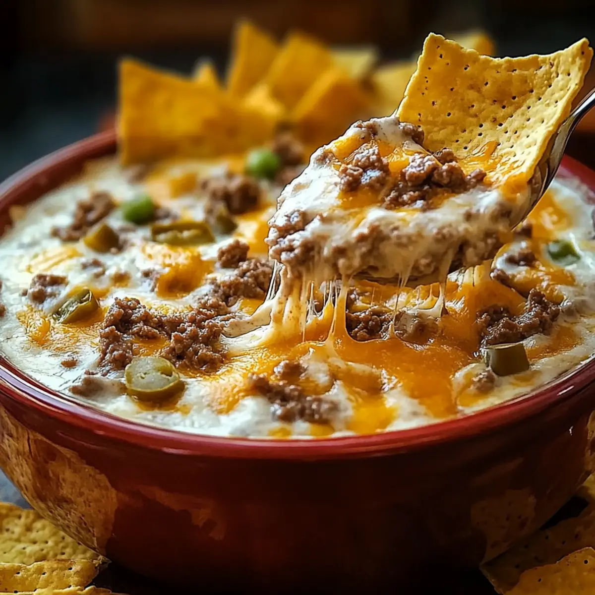 Indulgent Crockpot Big Mac Dip for Ultimate Game Day Fun