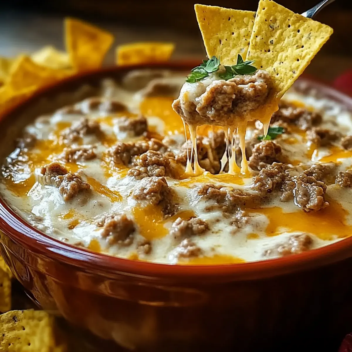 Crockpot Big Mac Dip