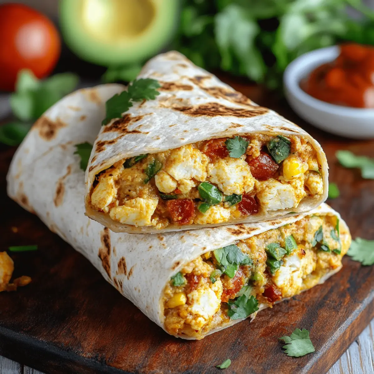 Satisfying High-Protein Breakfast Burrito for Busy Mornings
