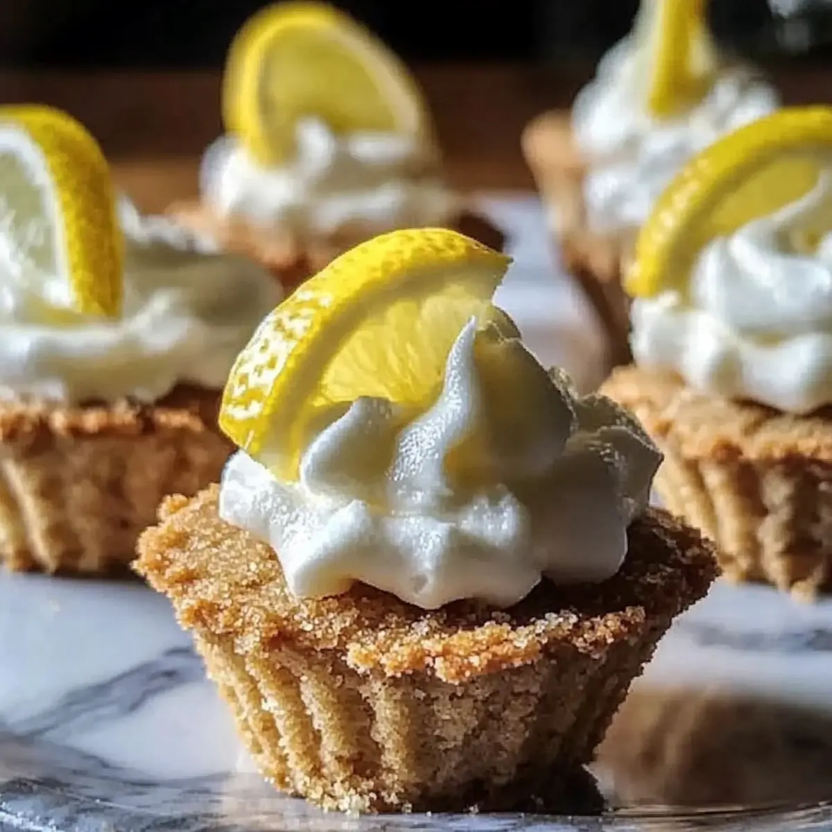 Lemon Cream Pie Cookie Cups
