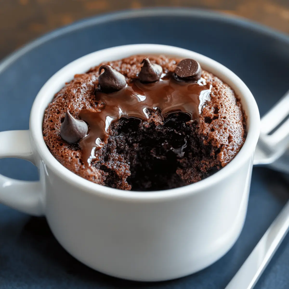Indulge in a Moist Protein Mug Cake: Quick & Healthy Bliss