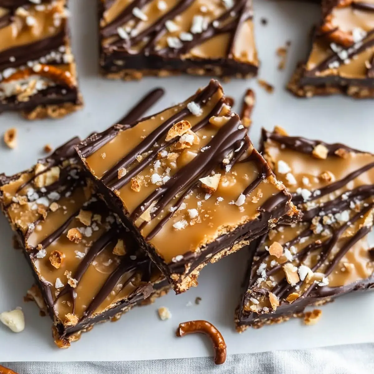 Salted Caramel Pretzel Bark