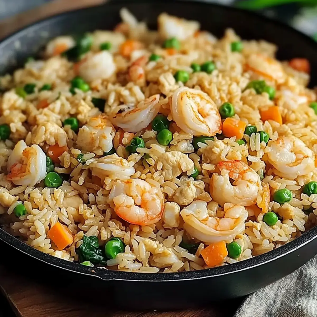Savory Seafood Fried Rice