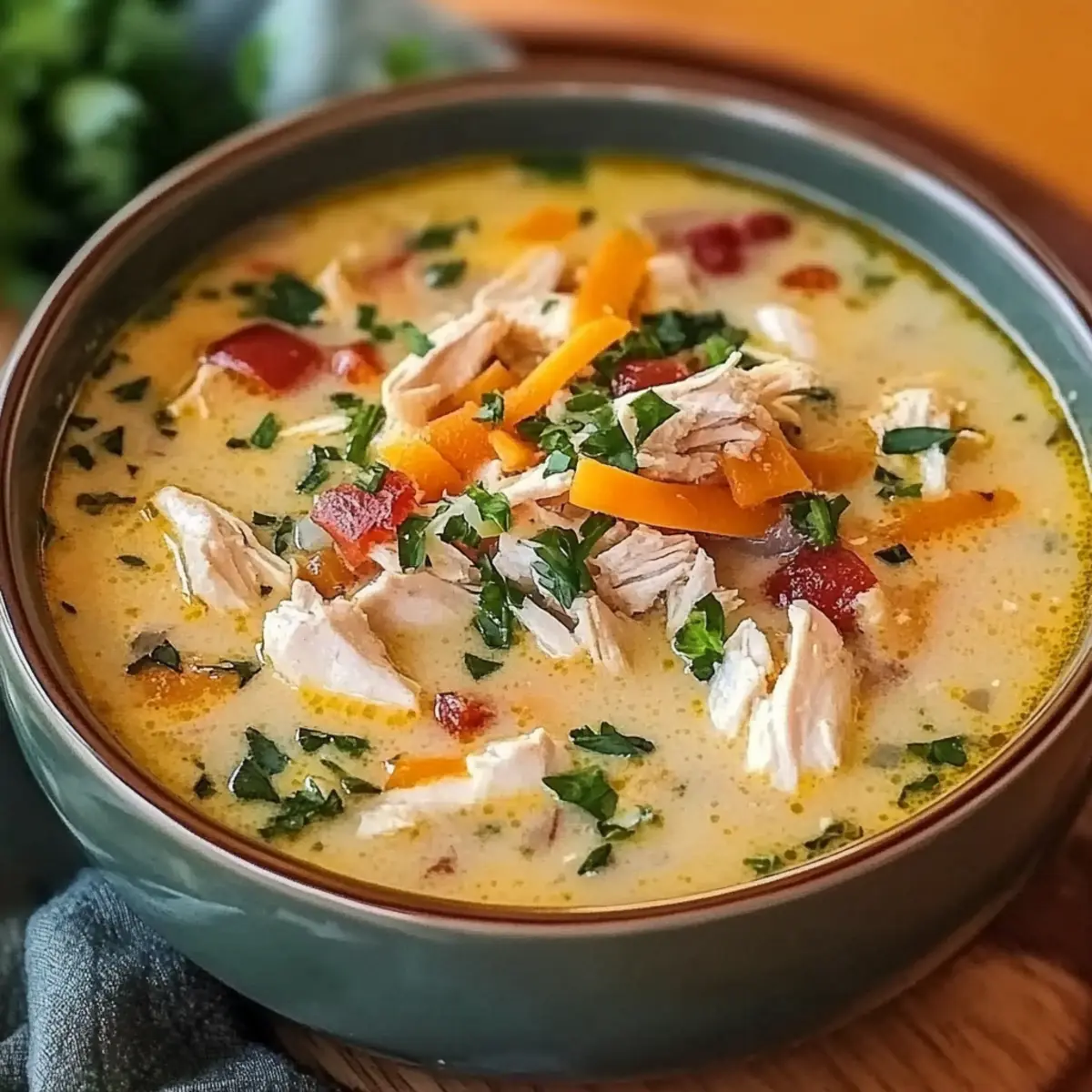 Slow Cooker Low Carb Crack Chicken Soup