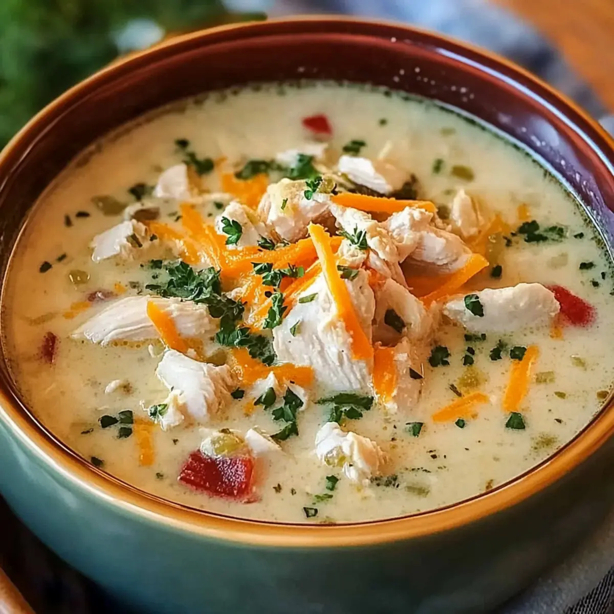 Slow Cooker Low Carb Crack Chicken Soup