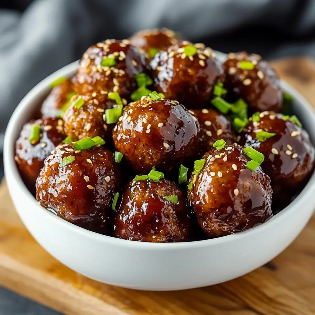 Slow Cooker Teriyaki Meatballs