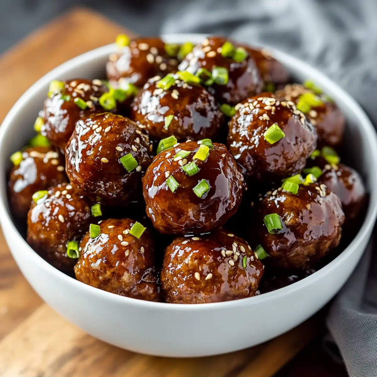 Irresistible Slow Cooker Teriyaki Meatballs for Easy Comfort