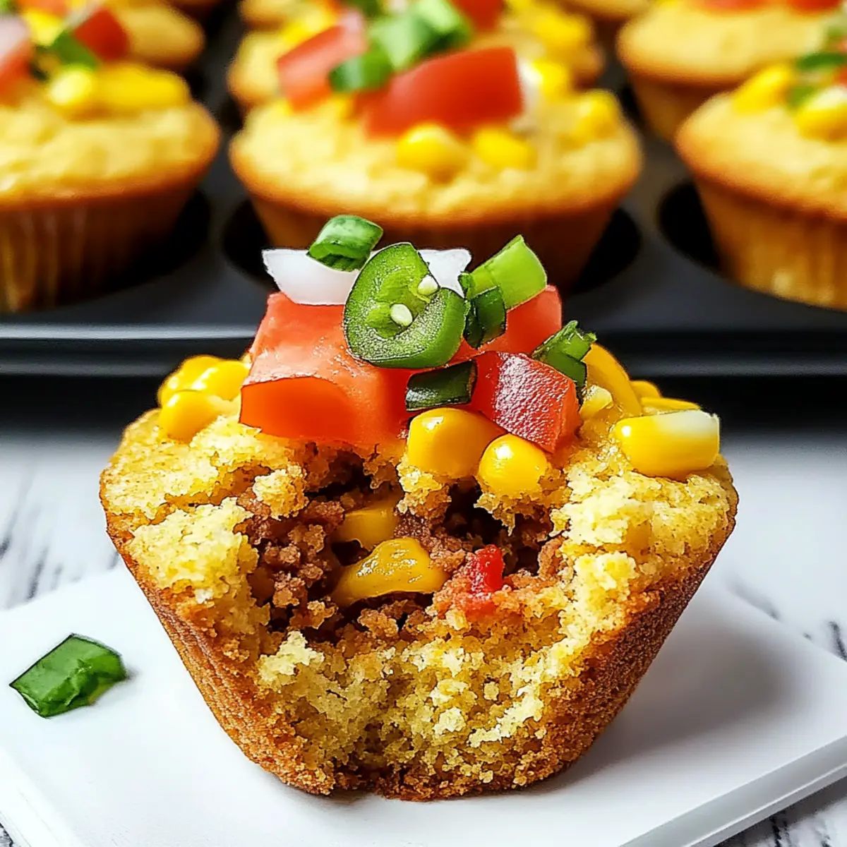 Taco Cornbread Muffins: Irresistibly Flavorful and Easy to Make