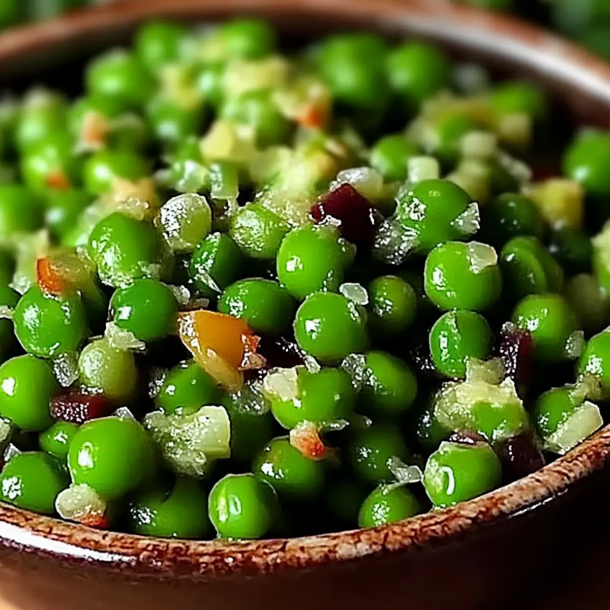 Thanksgiving Peas Side Dish