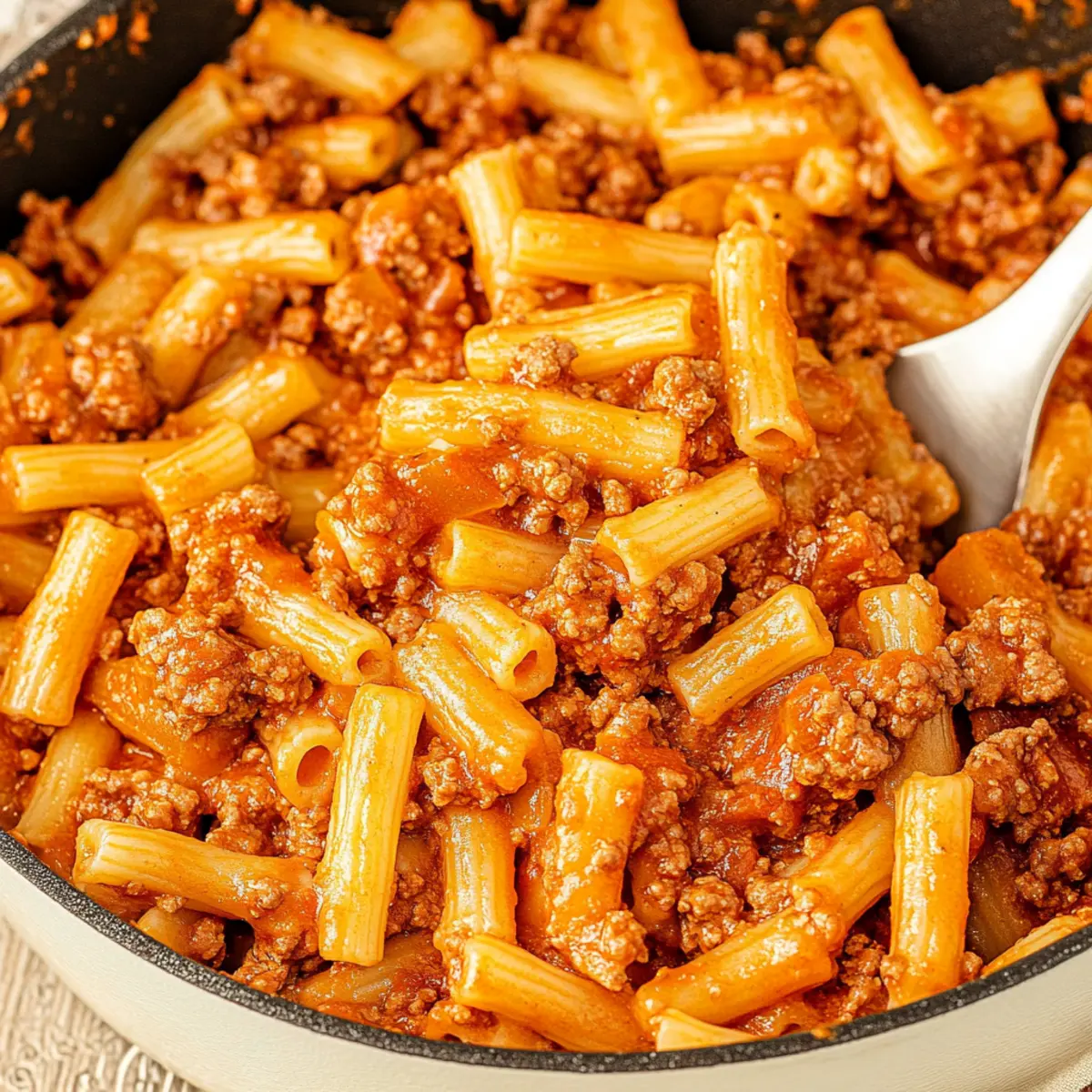 Indulge in Beefaroni With Ground Beef for Cozy Nights