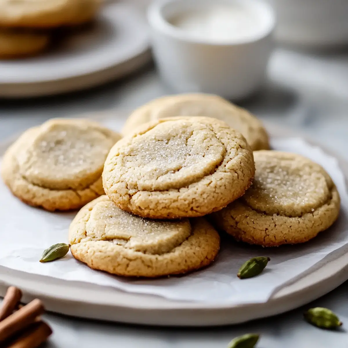 Irresistibly Buttery Cardamom Cookies for Cozy Moments