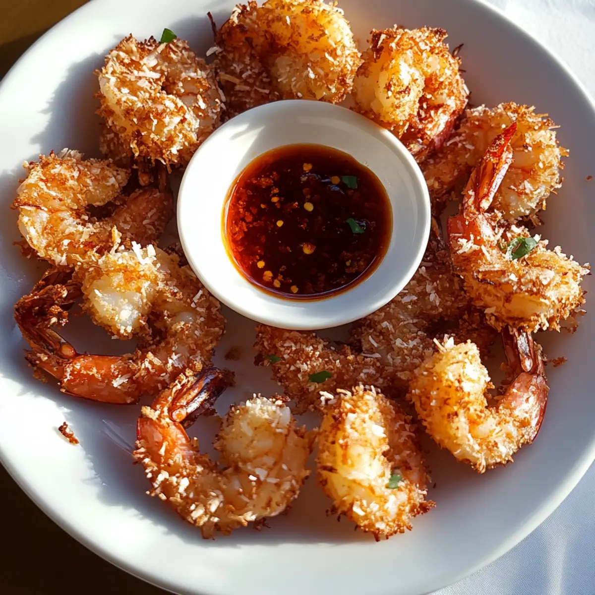 Coconut Shrimp with Sweet Chili Sauce