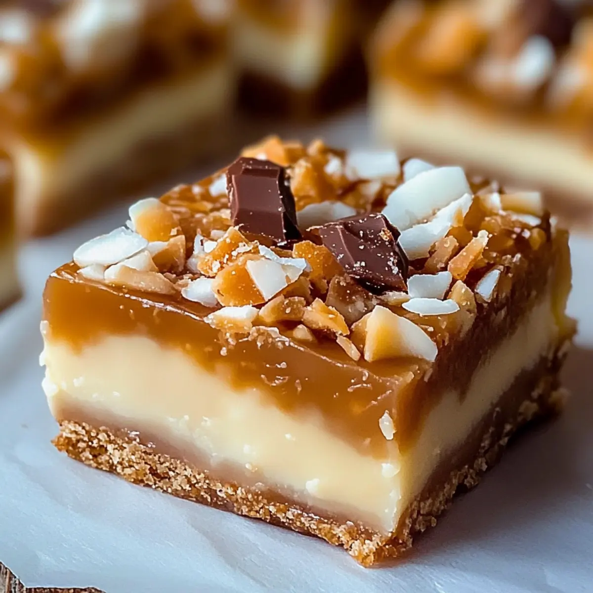Coconut Toffee Bars