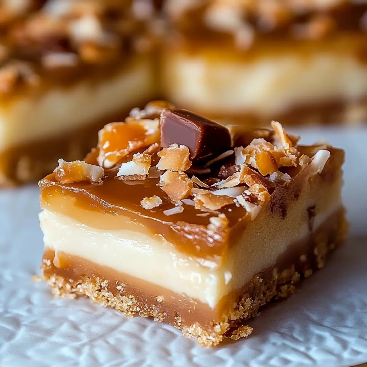 Coconut Toffee Bars