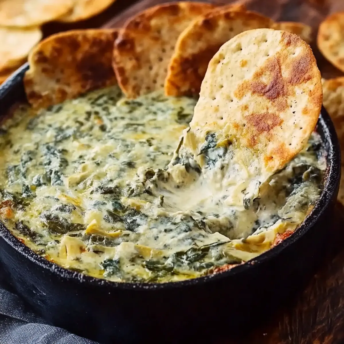 Indulgent Creamy Spinach Jalapeño and Artichoke Dip Delight