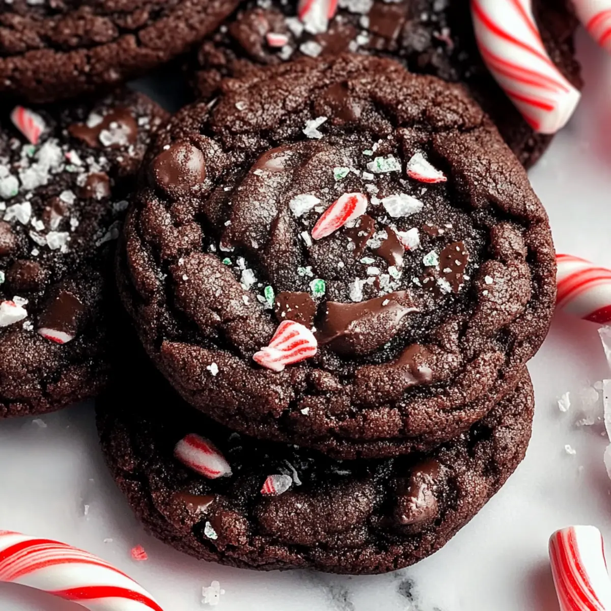 Delicious Double Chocolate Peppermint Cookies for the Holidays