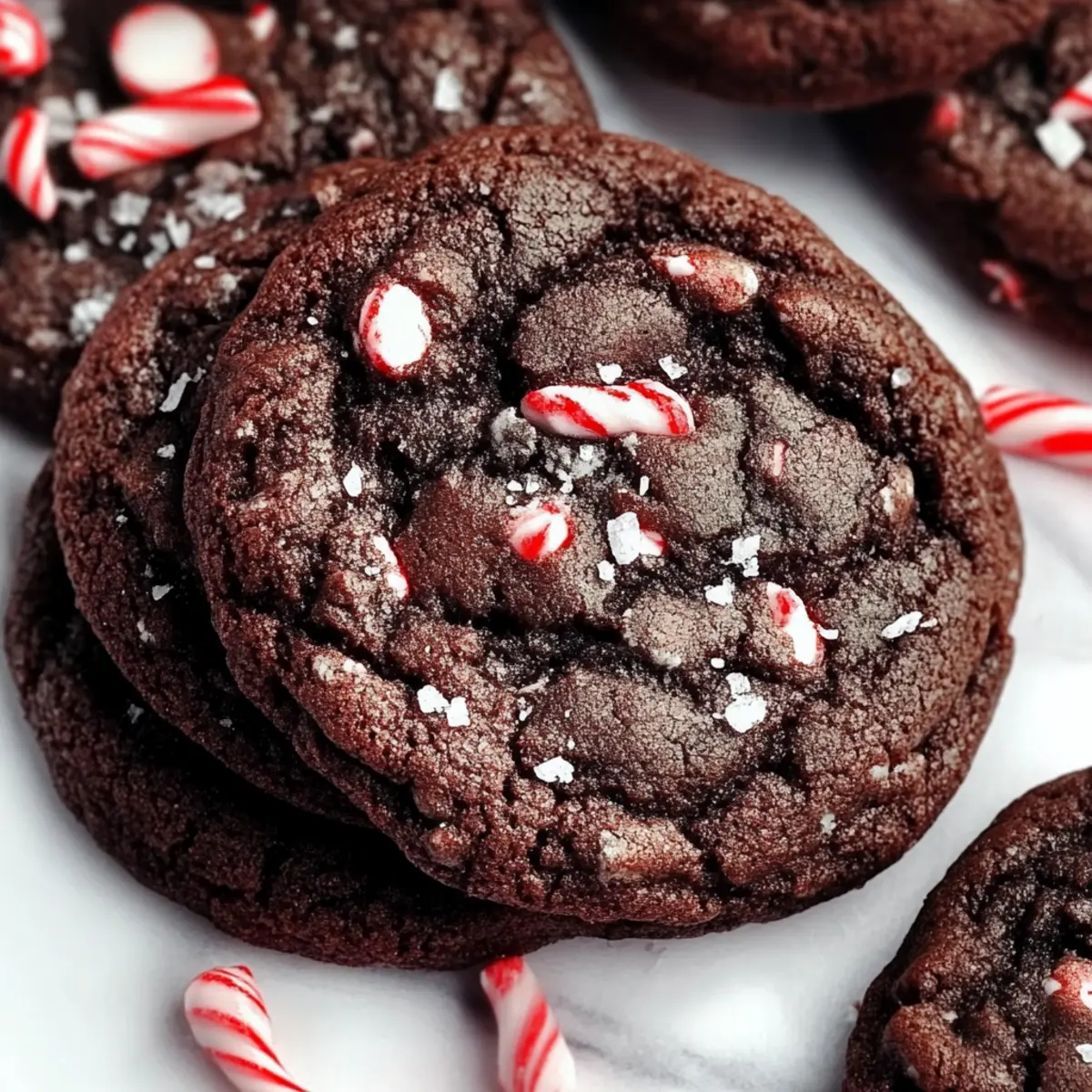 Double Chocolate Peppermint Cookies