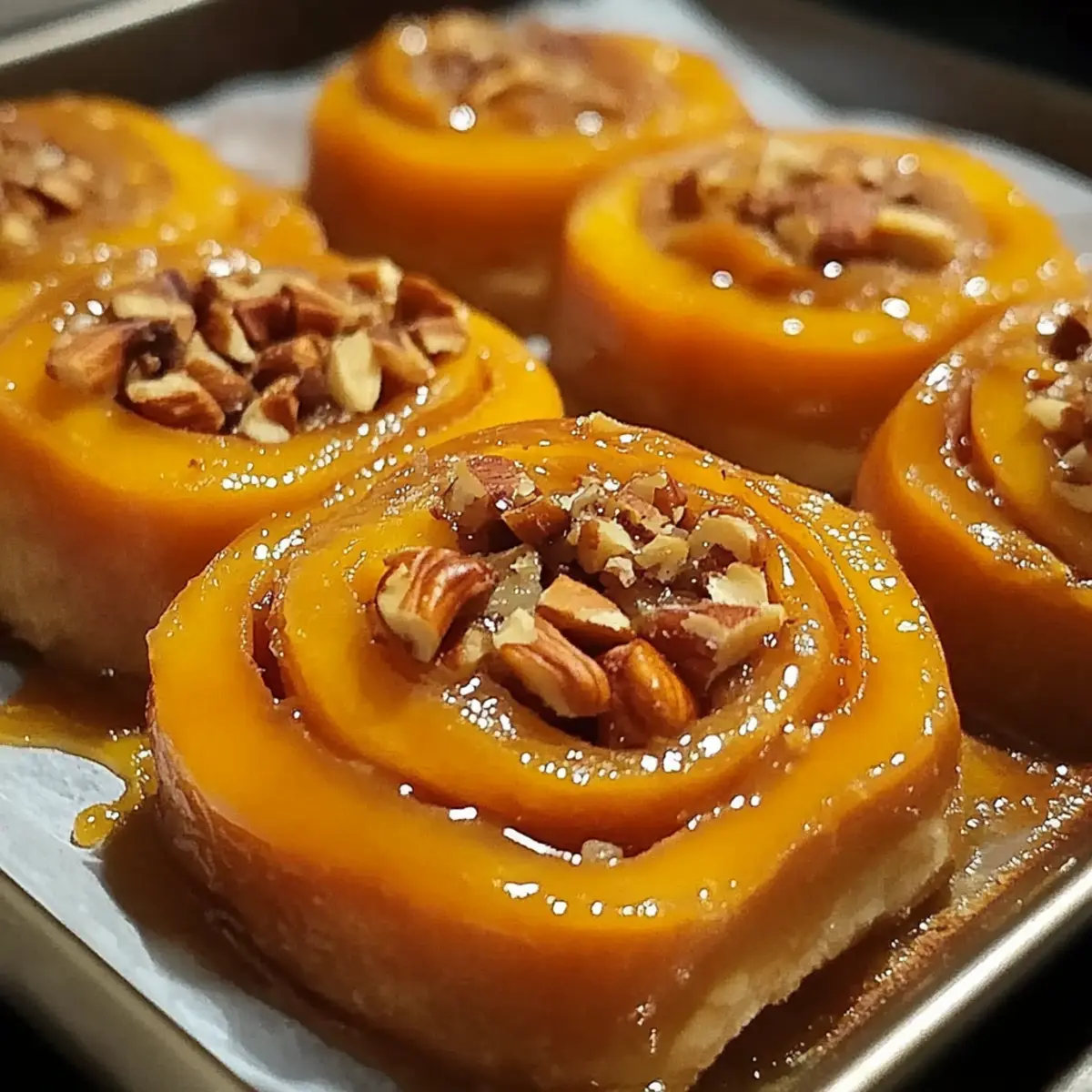 Dried Persimmon Rolls with Walnuts