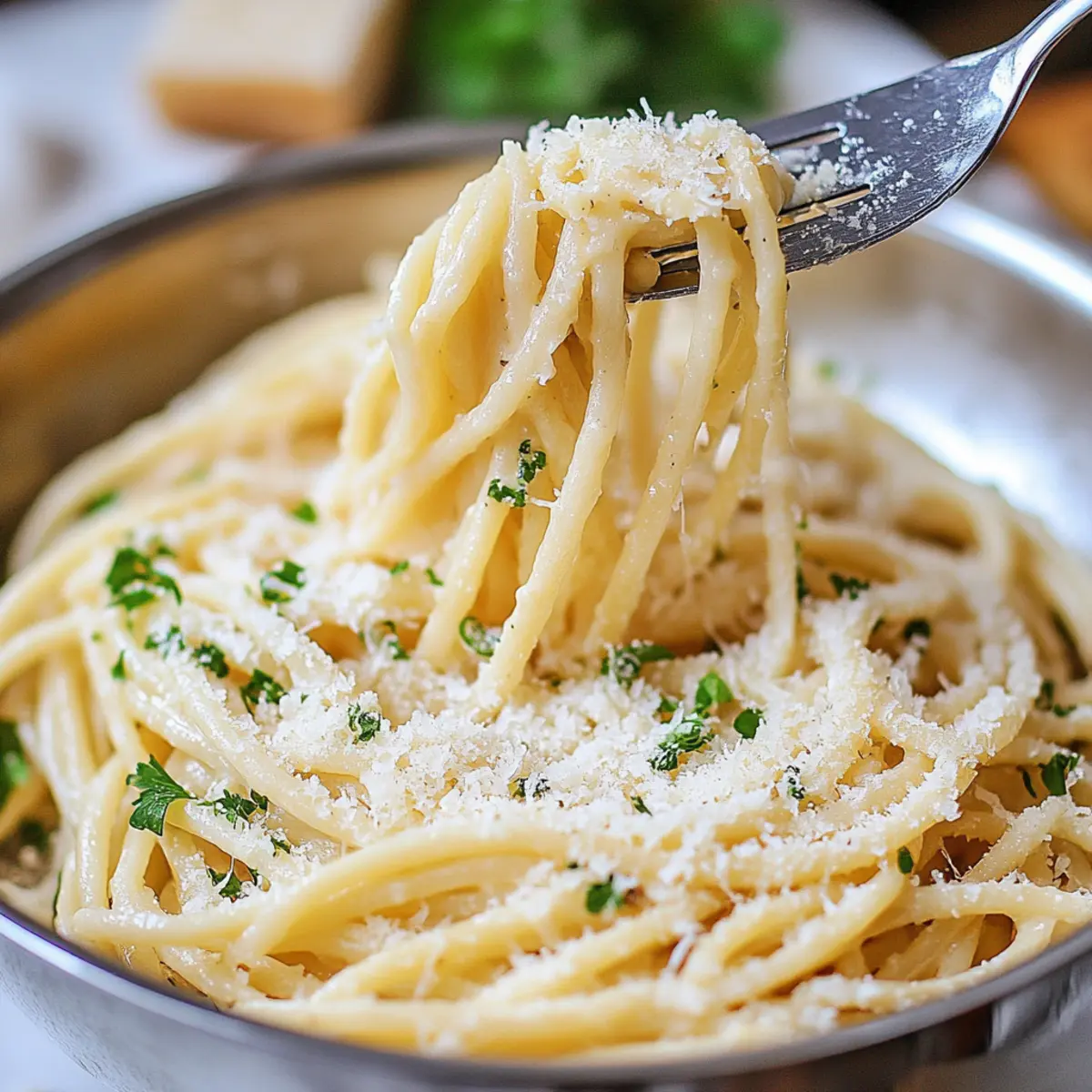 Garlic Parmesan Pasta