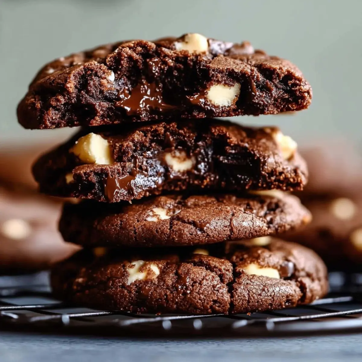 German Chocolate Cookies
