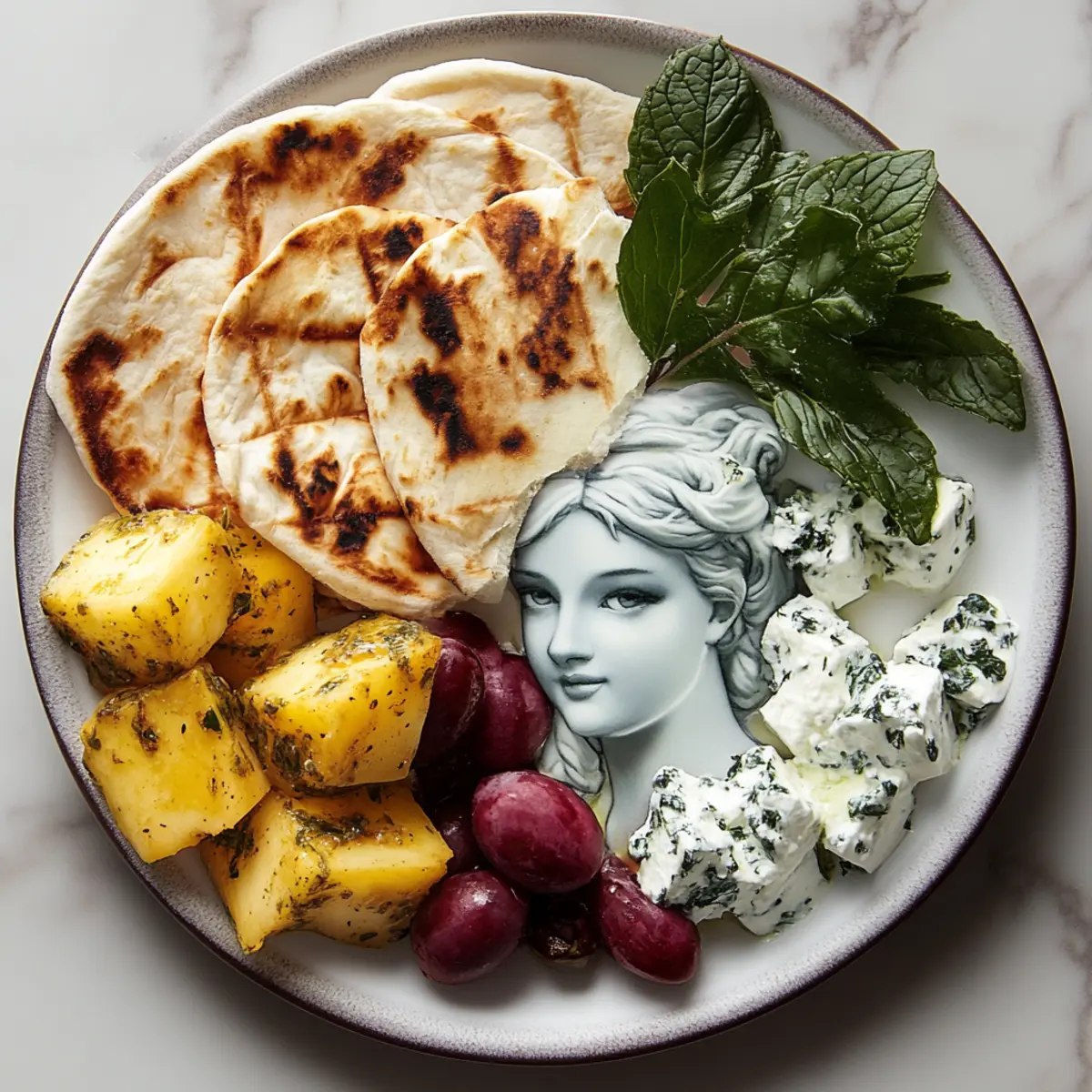 Greek Girl Dinner Plate: Easy, Fresh, and Flavor-Packed!