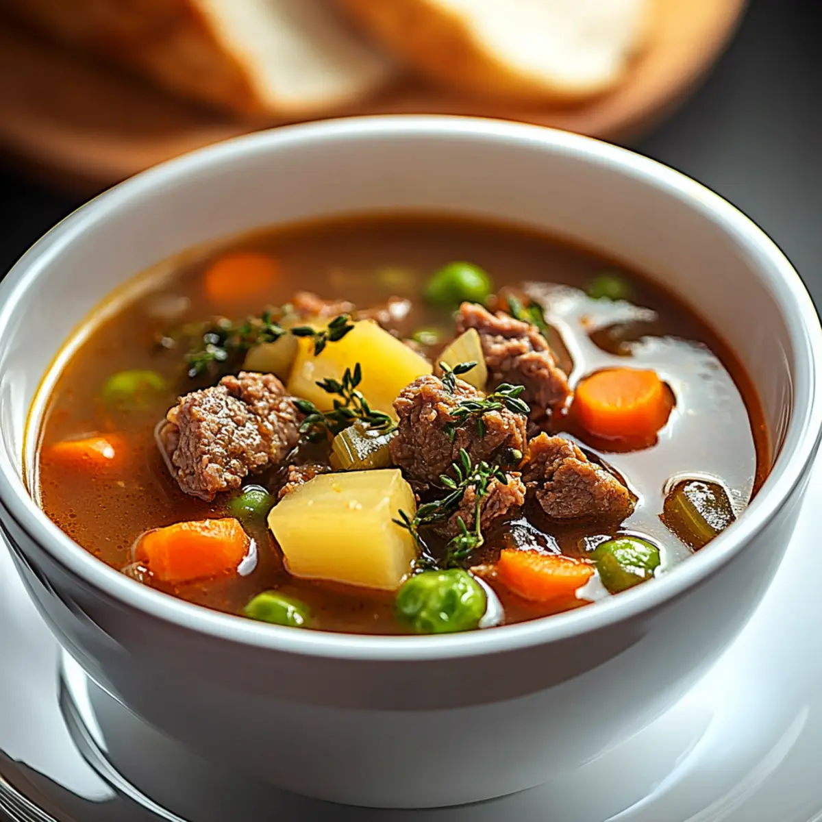 Hearty Vegetable Beef Soup for a Cozy Family Night