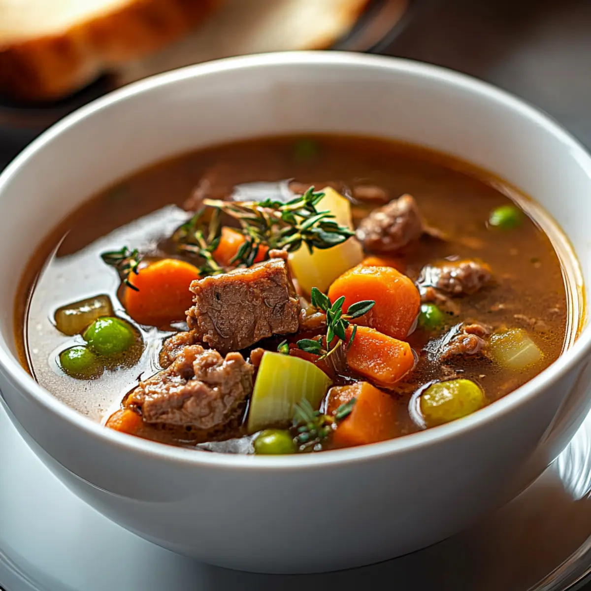 Hearty Vegetable Beef Soup