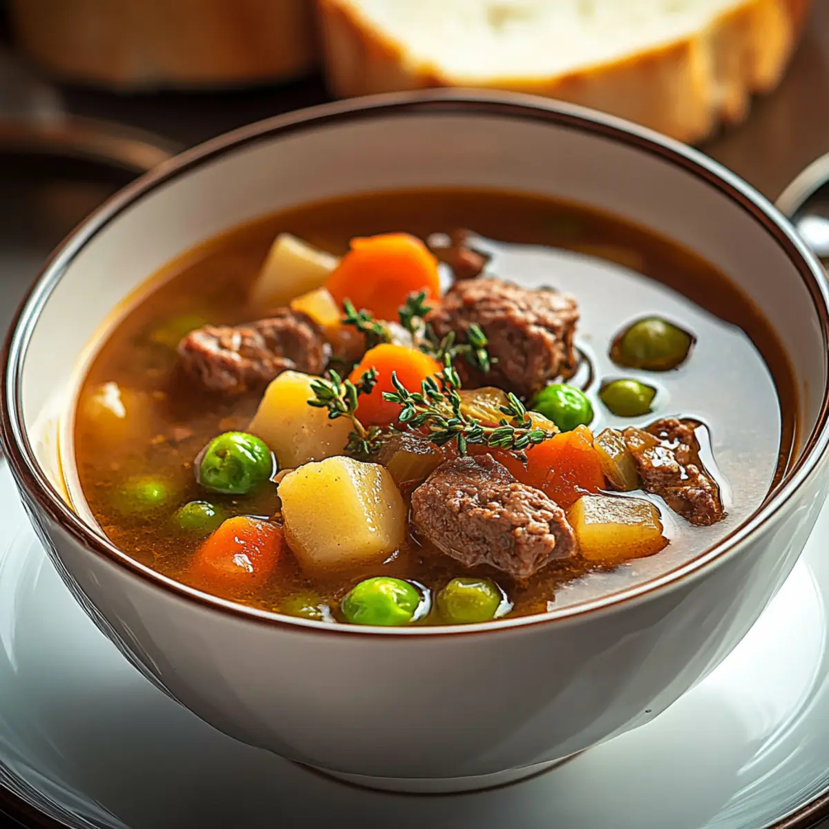 Hearty Vegetable Beef Soup