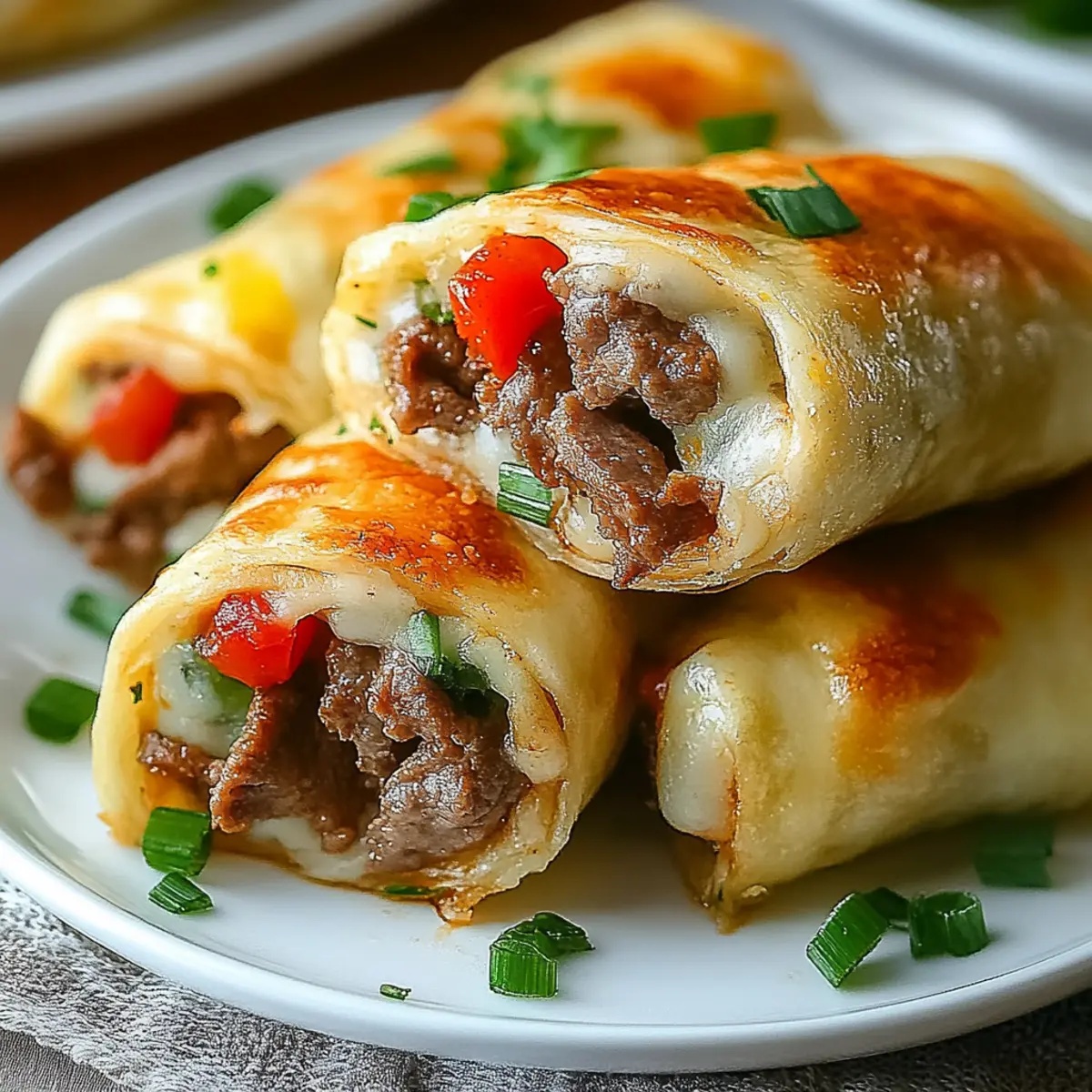Indulgent Keto Philly Cheesesteak Roll-Ups You’ll Love