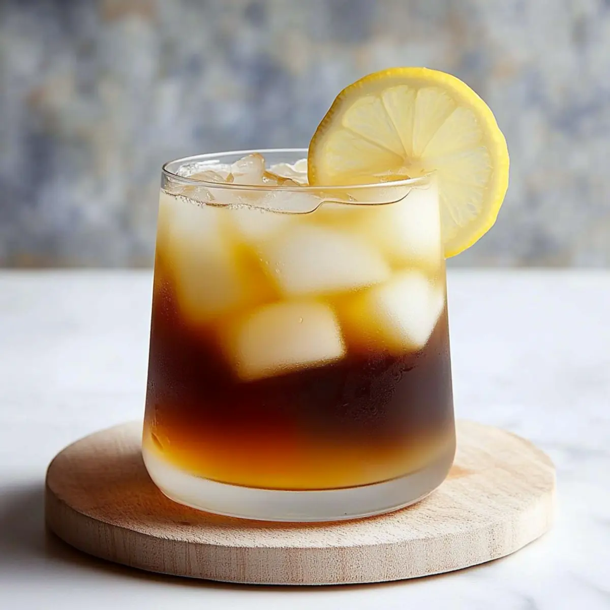 Lemon Vanilla Black Tea Iced Tea