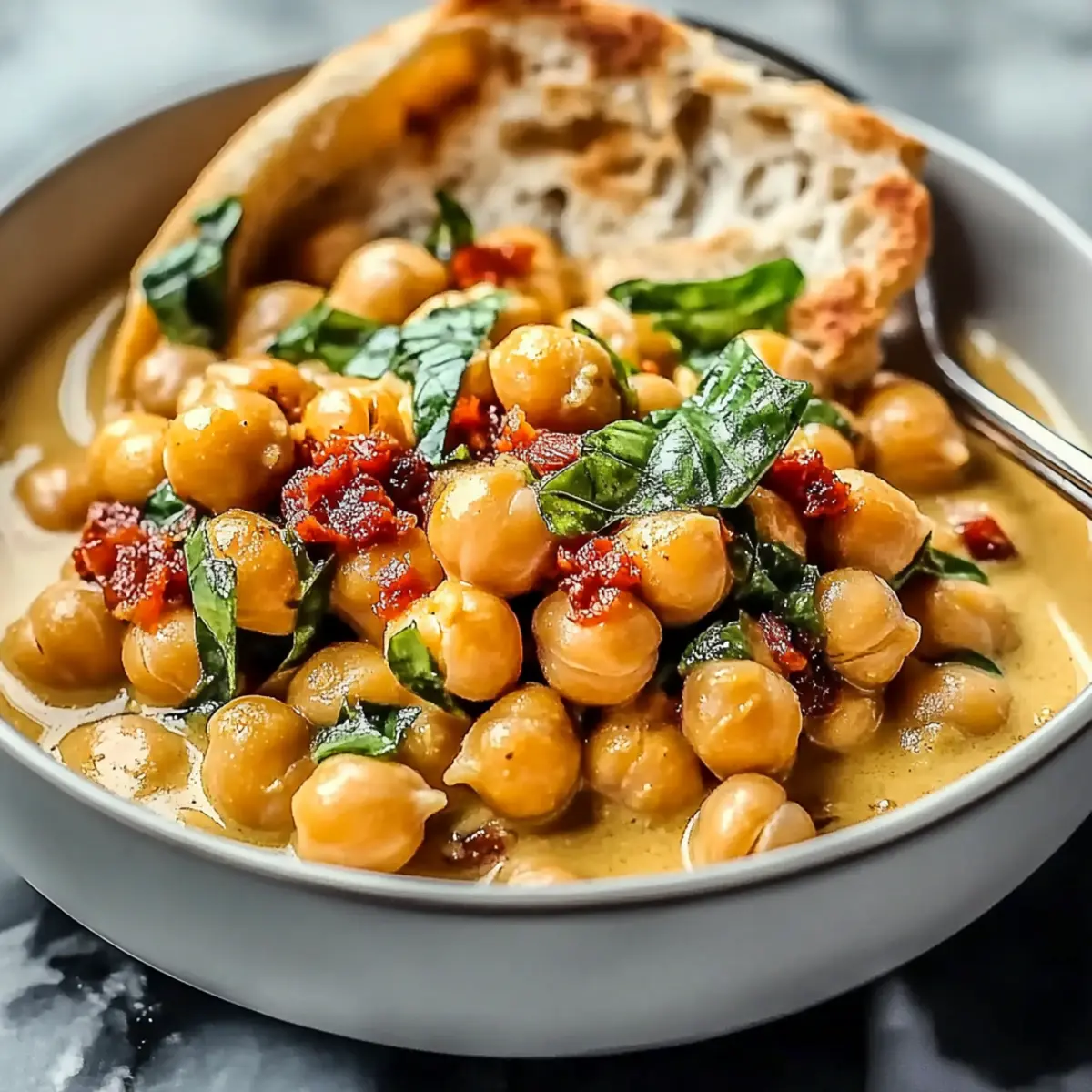 Marry Me Chickpeas for a Vegan Dinner