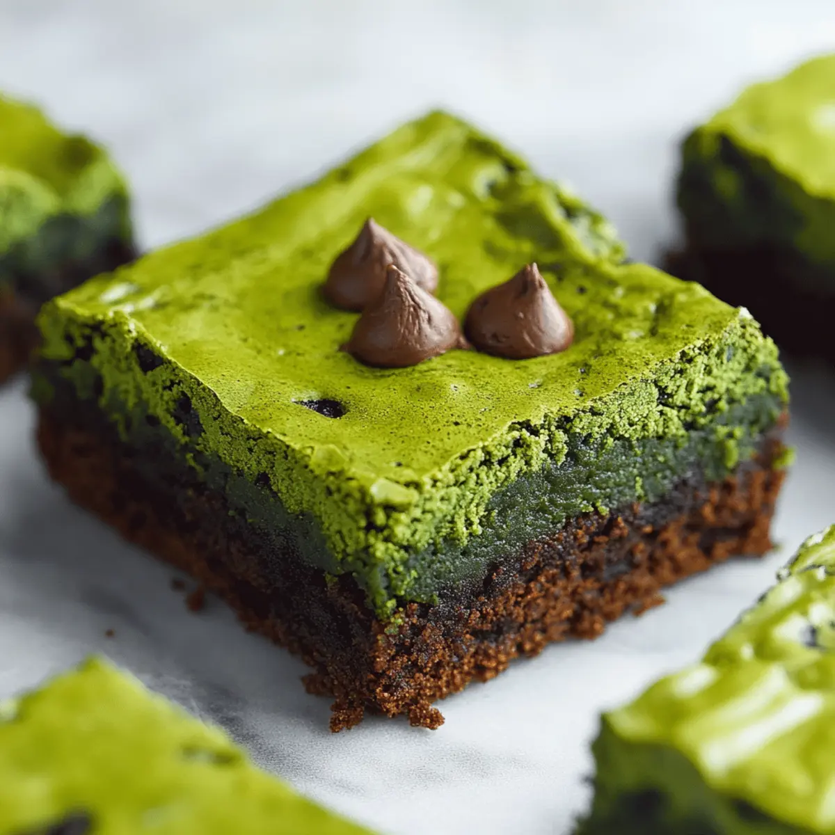 Matcha Brownies