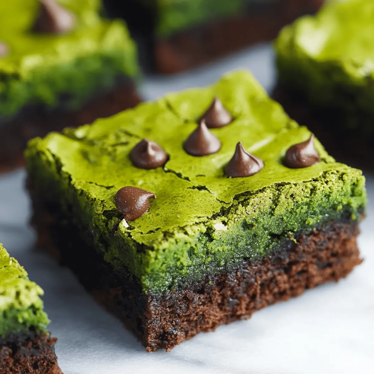 Matcha Brownies