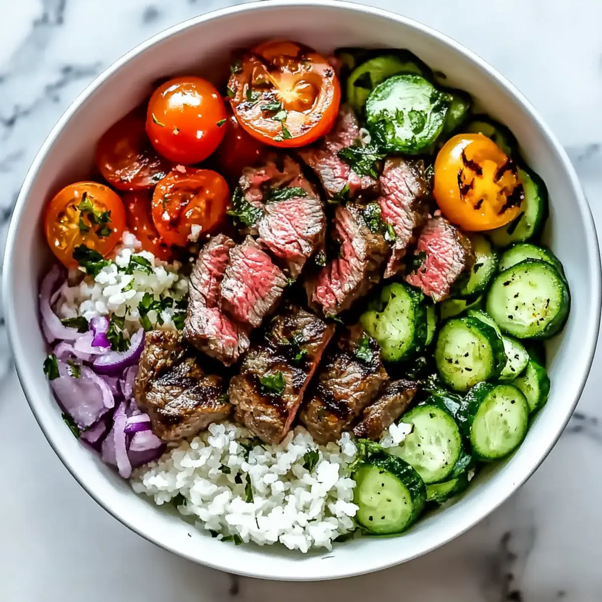 Mediterranean Steak Bowl