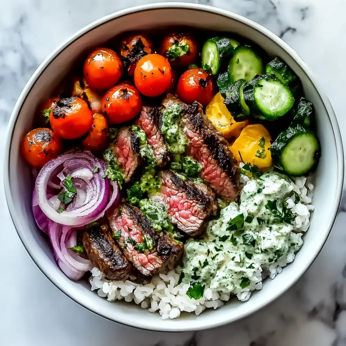 Mediterranean Steak Bowl