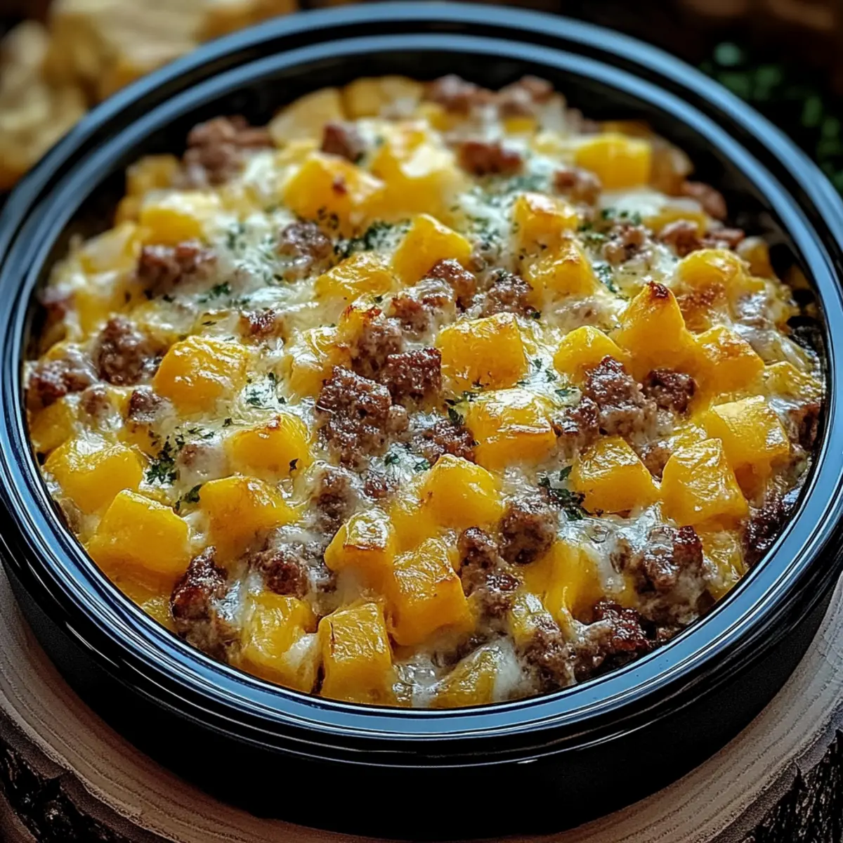 Indulgent Mountain Man Breakfast Crockpot for Cozy Mornings