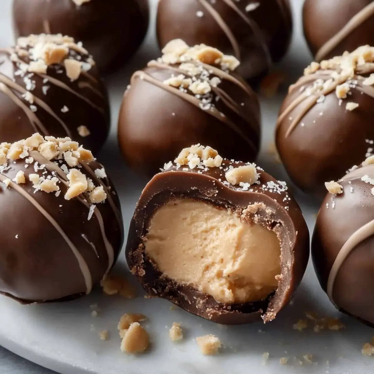 No-Bake Peanut Butter Cheesecake Balls
