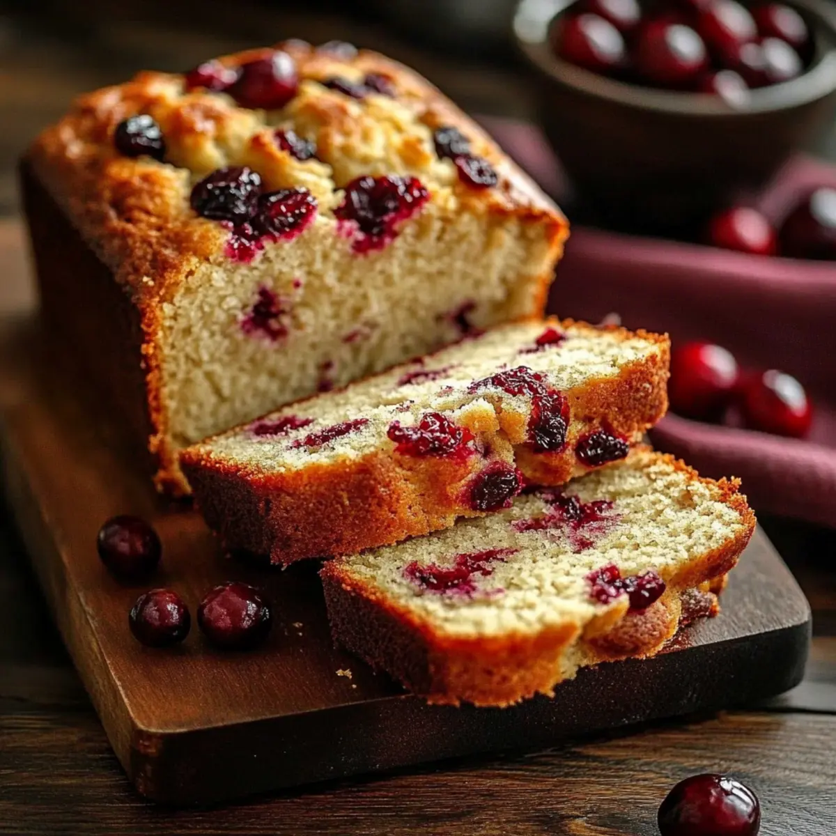 Orange Cranberry Bread