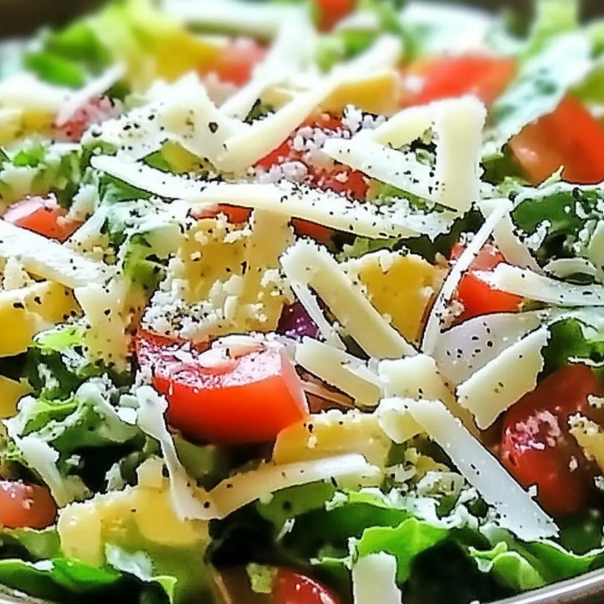 Parmesan Chopped Salad: Crisp, Customizable, and Delicious