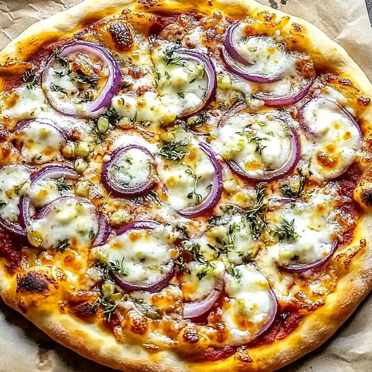 Pepperoncini and Onion Pizza