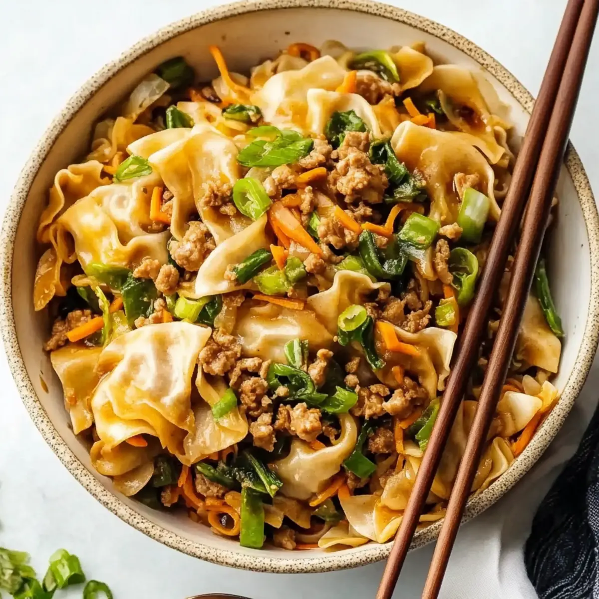 Irresistibly Easy Potsticker Noodle Bowl That’s Ready in 15 Minutes