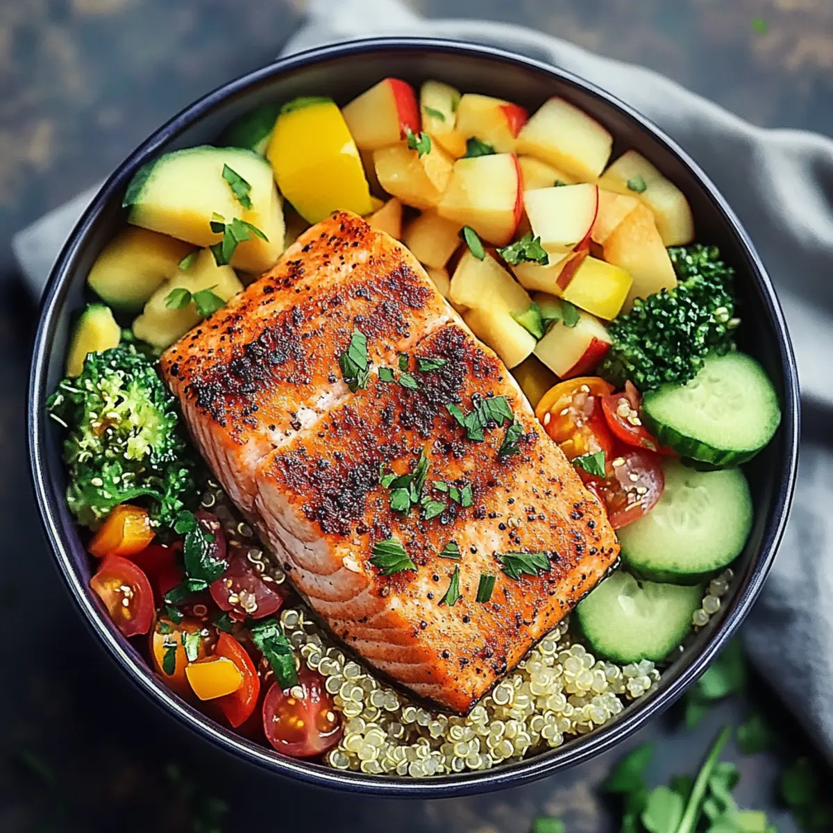 Delicious Salmon and Quinoa Bowl for Nourishing Meals
