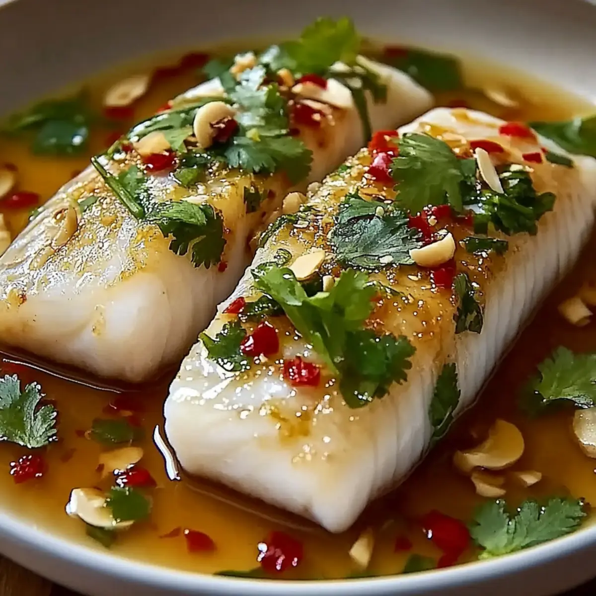 Thai Lime Garlic Fish