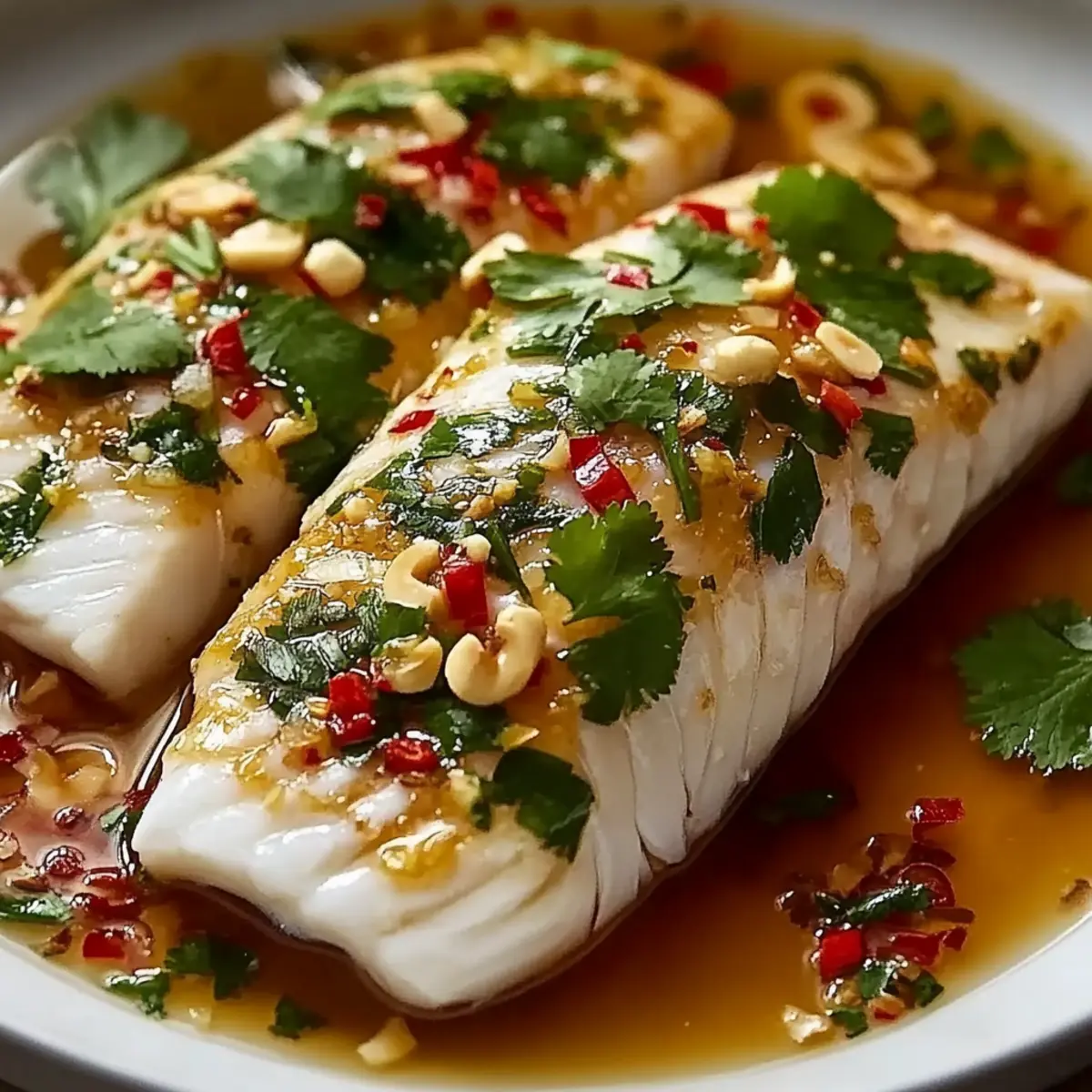 Thai Lime Garlic Fish