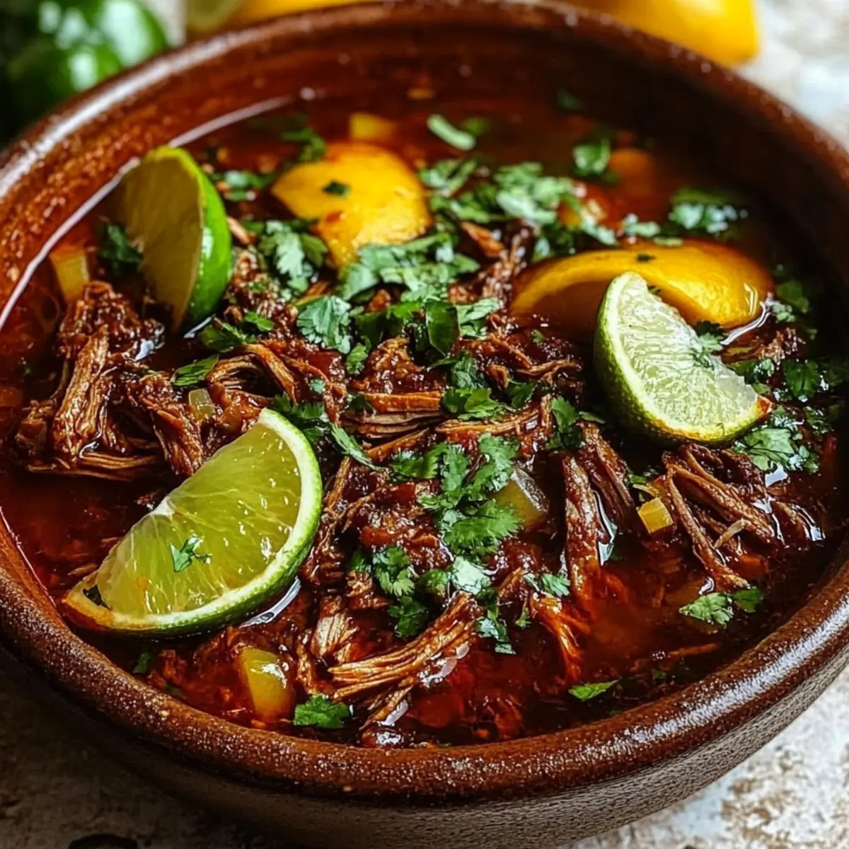 Traditional Mexican Birria Tacos