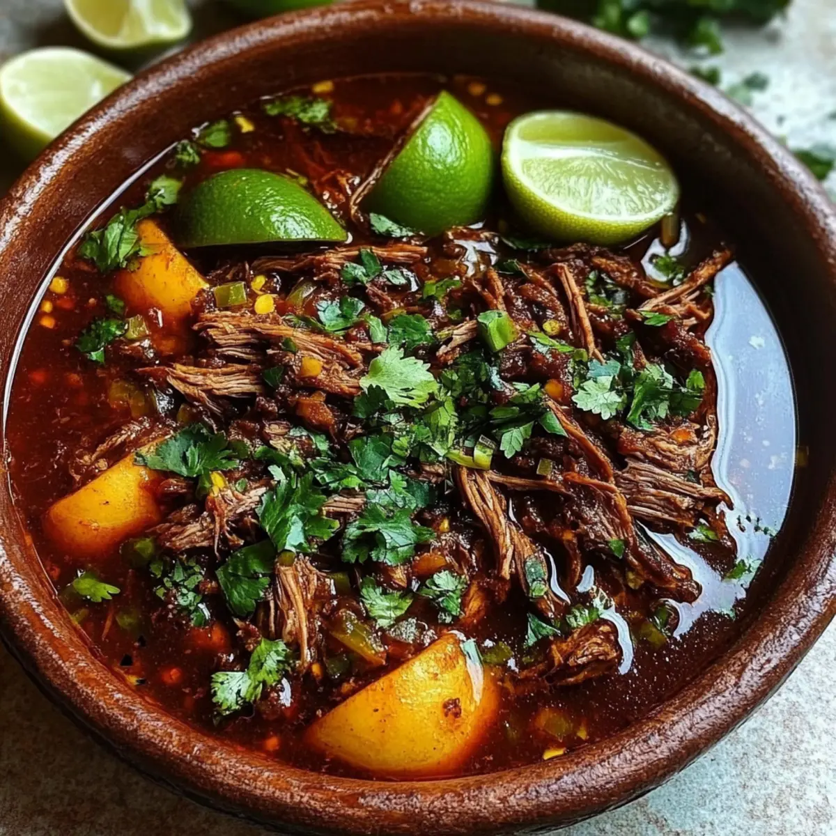 Traditional Mexican Birria Tacos