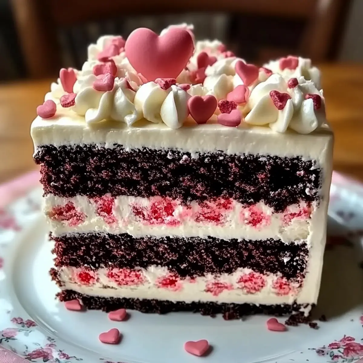 Valentine's Birthday Cake